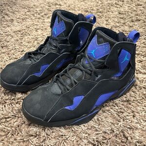 Nike Air Jordan True Flight Black Blue Lagoon Men's Size 10.5